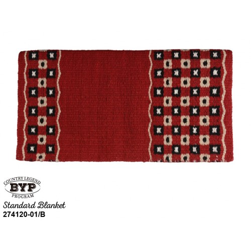 COUNTRY LEGEND JACK IN THE BOX SADDLE BLANKET, 34" x 36"