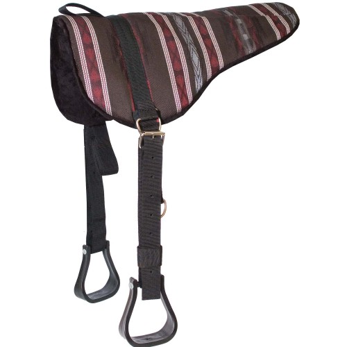 MUSTANG HERCULON BAREBACK PAD WITH STIRRUPS MUSTANG HERCULON BAREBACK PAD WITH STIRRUPS