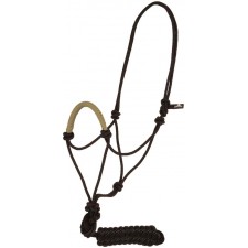 MUSTANG SOLID NOSE ROPE HALTER