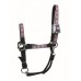 WESTERN RAWHIDE SIGNATURE PATTERN HALTER WITH ANTIQUE SILVER FINISH HARDWARE, WITH SNAP