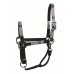 WESTERN RAWHIDE SIGNATURE PATTERN HALTER WITH ANTIQUE SILVER FINISH HARDWARE, WITH SNAP