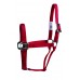 WESTERN RAWHIDE SIGNATURE HALTER WITH ANTIQUE SILVER FINISH HARDWARE, NO SNAP, SOLID COLOUR