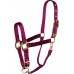 HAMILTON 1" DELUXE HALTER WITH ADJUSTABLE CHIN AND SNAP AT THROAT
