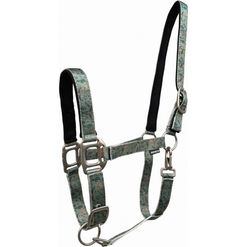 COUNTRY LEGEND CACTUS PRINT PADDED HALTER
