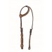 WESTERN RAWHIDE BY JIM TAYLOR PERFORMANCE FLORAL SERIES SCALLOP ONE EAR HEADSTALL
