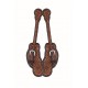 WESTERN RAWHIDE BY JIM TAYLOR PERFORMANCE INFINITY SERIES MEN'S SCALLOP SPUR STRAP