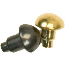 SPUR BUTTONS - BLACK STEEL SPUR BUTTONS - BLACK STEEL