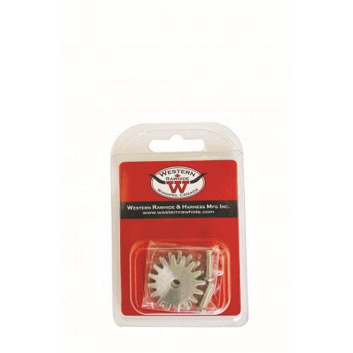WESTERN RAWHIDE STAINLESS STEEL ROCK GRINDER ROWEL SET WESTERN RAWHIDE STAINLESS STEEL ROCK GRINDER ROWEL SET