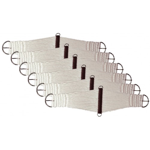 ECONOMY RAYON CINCH - 6-PACK = TWO 32 INCH, TWO 34 INCH & TWO 36 INCH