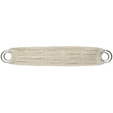 MUSTANG MOHAIR BLEND 19-STRAND SINGLE DECKER PACK CINCH WITH NICKEL PLATED RINGS