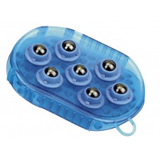 GEL GROOMER WITH MAGNETIC MASSAGE ROLLERS