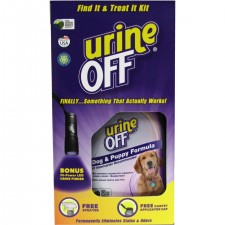 URINEOFF FIND IT AND TREAT IT ALL IN ONE KIT FOR DOGS & PUPPIES, 500 ML PLUS FLASHLIGHT