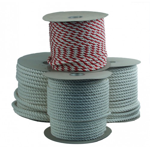 COTTON ROPE - FULL COIL, 5/8" X 550'