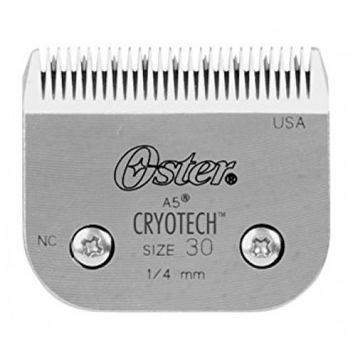 OSTER A-5 DETACHABLE CRYOTECH BLADES - #30 - CLOSE CUT OSTER A-5 DETACHABLE CRYOTECH BLADES - #30 - CLOSE CUT