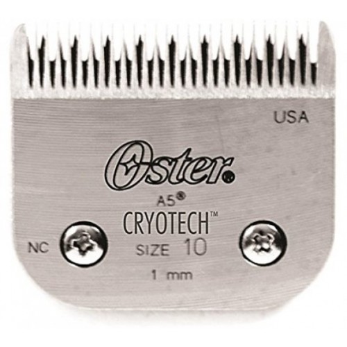 OSTER A-5 DETACHABLE CRYOTECH BLADES - #10 - MEDIUM CUT OSTER A-5 DETACHABLE CRYOTECH BLADES - #10 - MEDIUM CUT