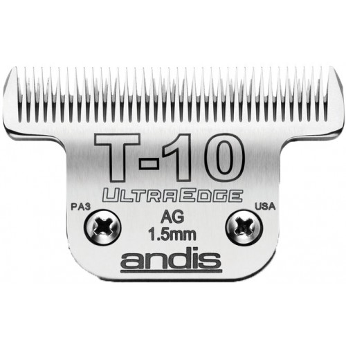 ANDIS ULTRAEDGE BLADE SET T-10 ULTRAEDGE BLADE. 1/16" - 1.5MM. T-10.