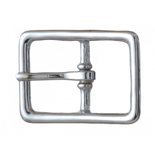 #121 BRIDLE BUCKLE - 5/8" NICKEL