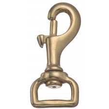 SOLID BRONZE HEAVY WEIGHT BOLT SNAP - 1"