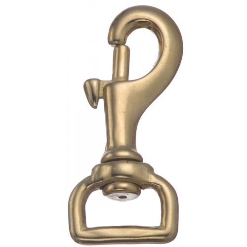 SOLID BRONZE HEAVY WEIGHT BOLT SNAP - 1"