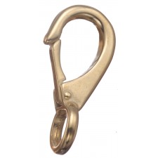 SOLID BRONZE WITH SOLID CAST TONGUE BOAT SNAP - 3/8"