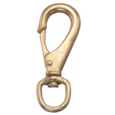 SOLID BRONZE SWIVEL SNAP WITH SOLID CAST TONGUE - 5/8" SOLID BRONZE SWIVEL SNAP WITH SOLID CAST TONGUE - 5/8"