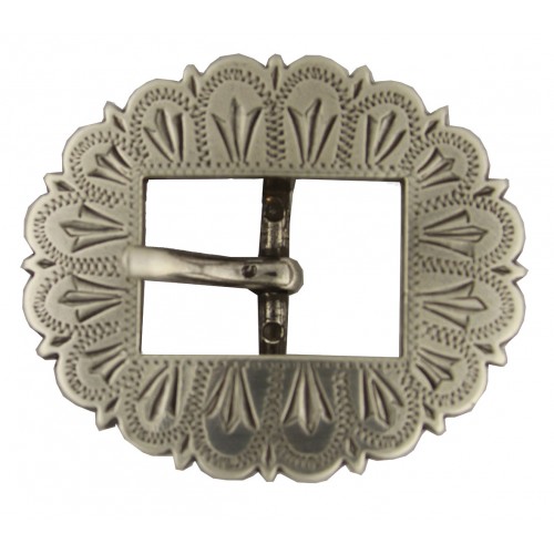ANTIQUED BRIDLE BUCKLE - 3/4"