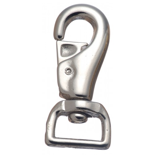 NICKEL PLATED MALLEABLE IRON SNAP - 1" NICKEL PLATED MALLEABLE IRON SNAP - 1"