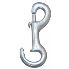 ZINC PLATED MALLEABLE IRON COLD SHUT SNAP - 4-1/4"