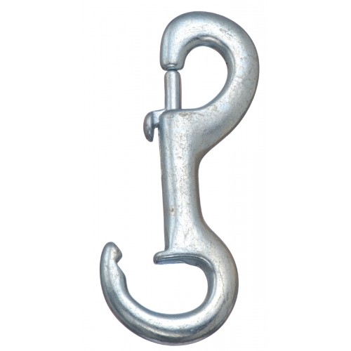 ZINC PLATED MALLEABLE IRON COLD SHUT SNAP - 5" ZINC PLATED MALLEABLE IRON COLD SHUT SNAP - 5"