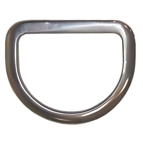 STAINLESS STEEL BEVELED RIGGING DEE, 3", ONE PAIR STAINLESS STEEL BEVELED RIGGING DEE, 3", ONE PAIR