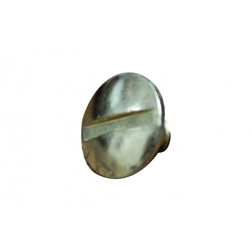 CHICAGO SCREWS WITH FLORAL HEADS SOLID BRASS - SCREW ONLY - 5MM