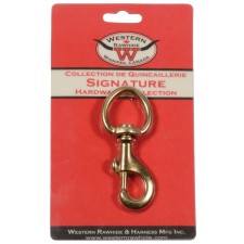 SOLID BRONZE BOLT SNAP - LIGHTWEIGHT, 1" - 2 PER CARD SOLID BRONZE BOLT SNAP - LIGHTWEIGHT, 1" - 2 PER CARD