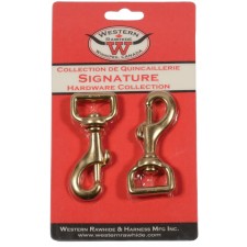 SOLID BRONZE BOLT SNAP - HEAVYWEIGHT, 3/4" - 2 PER CARD SOLID BRONZE BOLT SNAP - HEAVYWEIGHT, 3/4" - 2 PER CARD