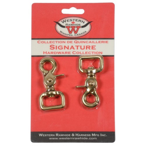 SOLID BRASS TRIGGER SNAP, 3/4" - 2 PER CARD