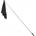 MUSTANG TELESCOPING TRAINING FLAG, 6 INCHES TO 6.5 FEET