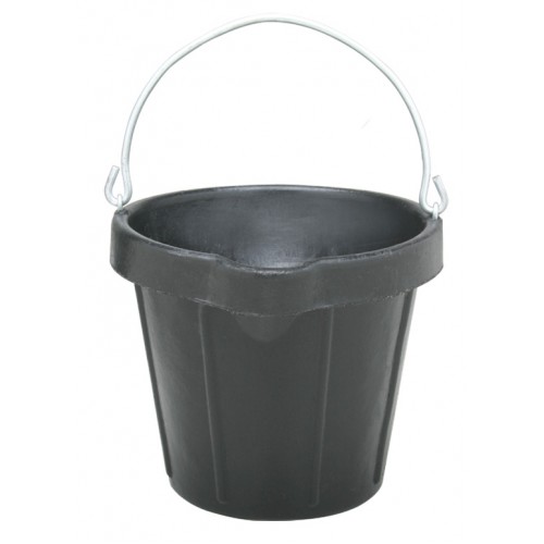 FORTEX HEAVY DUTY RUBBER PAIL WITH LIP, 12 QT/11 L FORTEX HEAVY DUTY RUBBER PAIL WITH LIP, 12 QT/11 L