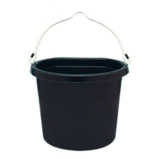 HEAVY DUTY 3 GALLON 14L RUBBER BUILDERS BUCKET STABLE MUCKING OUT HORSE FEED 
