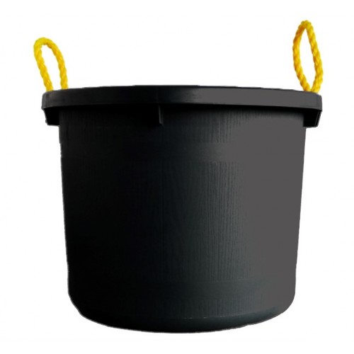 FORTIFLEX MULTI-PURPOSE BUCKET, 40 QT/38 L - BLACK ONLY FORTIFLEX MULTI-PURPOSE BUCKET, 40 QT/38 L - BLACK ONLY