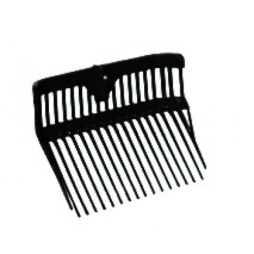 FORTIFLEX PLASTIC STALL FORK REPLACEMENT HEAD - BLACK ONLY