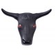 AMERICAN HERITAGE EQUINE RED EYE FULL SIZE STEER HEAD WITH RODS AMERICAN HERITAGE EQUINE RED EYE FULL SIZE STEER HEAD WITH RODS