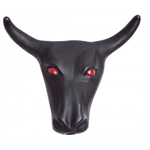 AMERICAN HERITAGE EQUINE RED EYE JUNIOR STEER HEAD WITH RODS