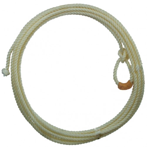 SYNTHETIC RANCH ROPE - LEATHER BURNER, 7/16" X 30' SYNTHETIC RANCH ROPE - LEATHER BURNER, 7/16" X 30'