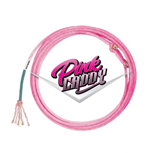 LONE STAR PINK CADDY 5-STRAND BREAKAWAY ROPE, 28 FEET LONE STAR PINK CADDY 5-STRAND BREAKAWAY ROPE, 28 FEET