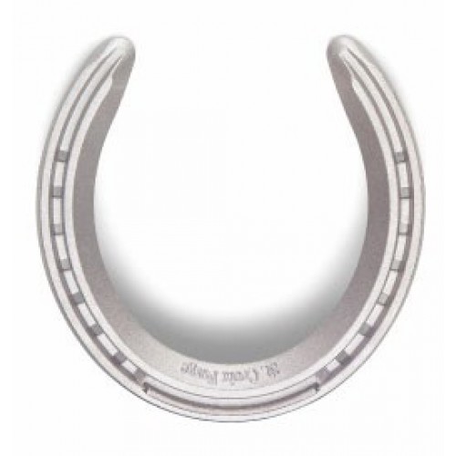 ST. CROIX FORGE - AMERICAN RACING PLATES LOW TOE, ALUMINUM SHOES - SIZE 4 - ONE PAIR ST. CROIX FORGE - AMERICAN RACING PLATES LOW TOE, ALUMINUM SHOES - SIZE 4 - ONE PAIR