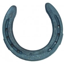 ST. CROIX FORGE - CLIPPED HORSEHOES, EXTRA EZ FRONT WITH SIDE CLIPS - SIZE 1 - BOX OF 10 PAIR